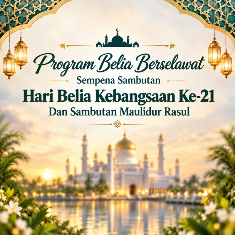 PROGRAM BELIA BERSELAWAT Sempena Sambutan Hari Kebangsaan ke-21, dan Sempena Sambutan Maulud Nabi